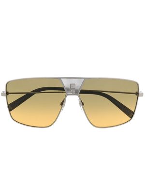 Givenchy Eyewear tinted oversized sunglasses - Metallic