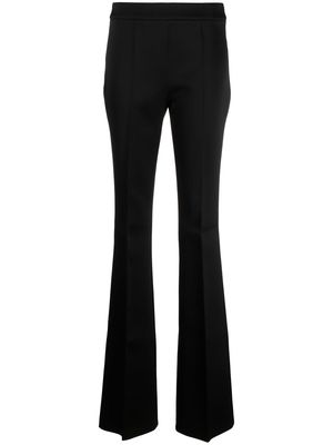 Givenchy flared satin trousers - Black