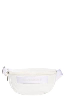 Givenchy G-Trek Belt Bag in White