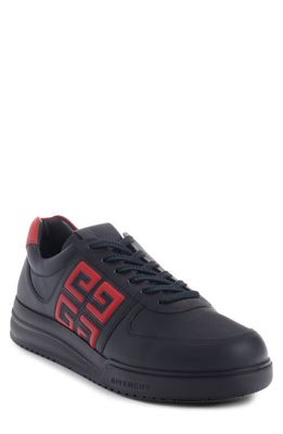 Givenchy G4 Low Top Sneaker in Black/Red