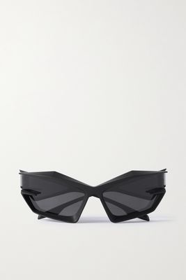 Givenchy - Giv Cut Cat-eye Nylon Sunglasses - Black