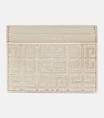 Givenchy Giv Cut embroidered card holder