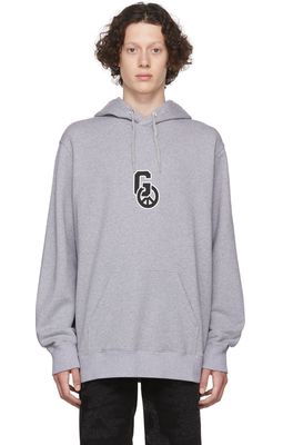 Givenchy Gray Cotton Hoodie