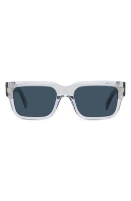 Givenchy GV Day 53mm Square Sunglasses in Grey /Green