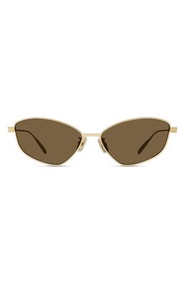 Givenchy GV Speed Cat Eye Sunglasses in Shiny Endura Gold /Roviex