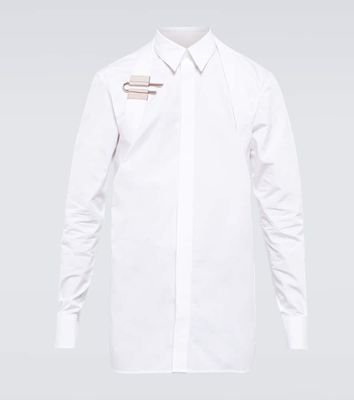Givenchy Harness cotton poplin shirt