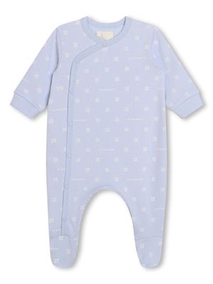Givenchy Kids 4G cotton pajamas - Blue