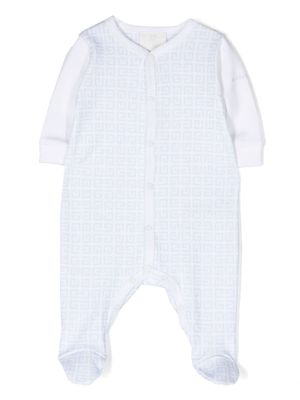 Givenchy Kids 4G-logo long-sleeve pajamas - White