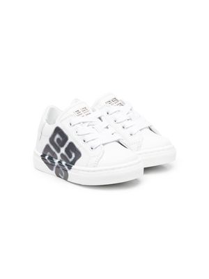 Givenchy Kids 4G logo low-top sneakers - White