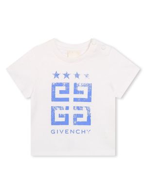 Givenchy Kids 4G-motif cotton T-shirt - White