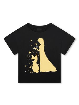 Givenchy Kids 4G-motif graphic-print T-shirt - Black