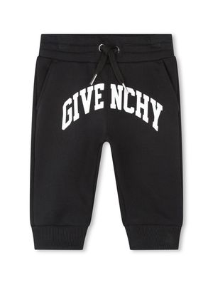 Givenchy Kids 4G-motif logo-print track pants - Brown