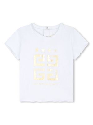 Givenchy Kids 4G-print short-sleeve T-shirt - White