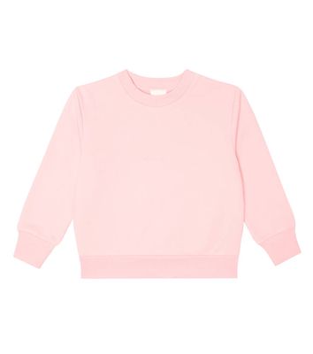 Givenchy Kids Appliquéd-back jersey sweatshirt
