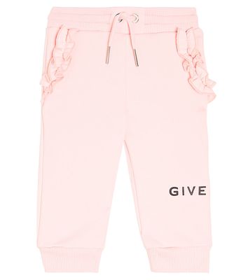 Givenchy Kids Baby 4G cotton-blend sweatpants