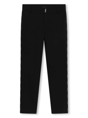 Givenchy Kids Ceremony tapered-leg trousers - Black