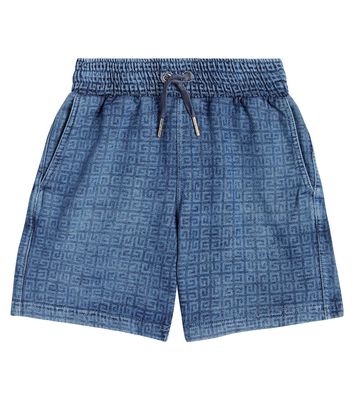 Givenchy Kids Cotton-blend Bermuda shorts