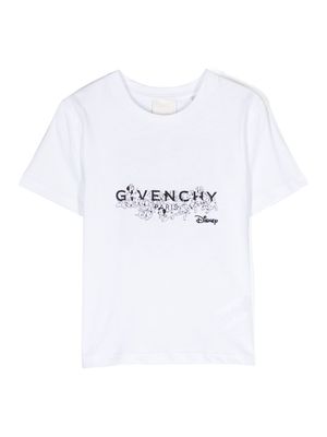 Givenchy Kids Disney logo-print T-shirt - White