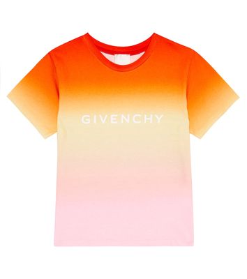 Givenchy Kids Gradient cotton jersey T-shirt