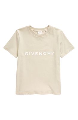 GIVENCHY KIDS Kids' Logo Graphic Tee in Cream