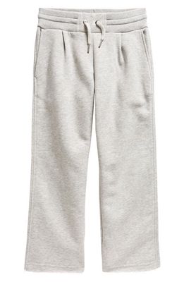 GIVENCHY KIDS Kids' Logo Tape Fleece Sweatpants in Grey Marl