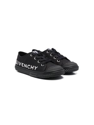 Givenchy Kids lace-up low-top sneakers - Black