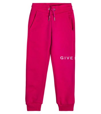 Givenchy Kids Logo cotton-blend sweatpants