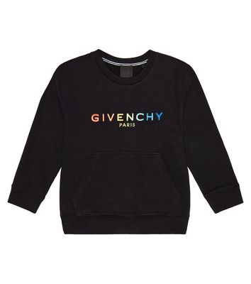 Givenchy Kids Logo cotton-blend sweatshirt
