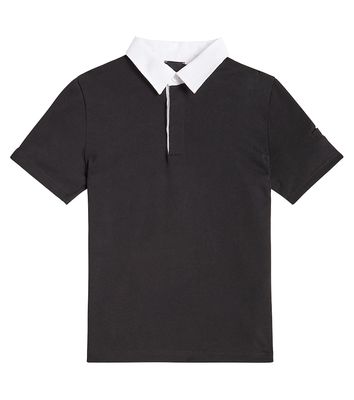 Givenchy Kids Logo cotton jersey polo shirt