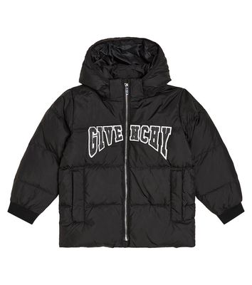 Givenchy Kids Logo down jacket