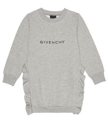 Givenchy Kids Logo jersey sweatshirt dress