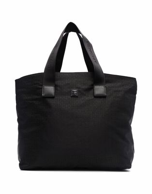 Givenchy Kids logo-plaque baby changing bag - Black