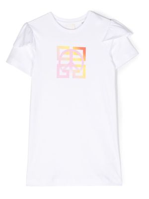 Givenchy Kids logo-print cotton short-sleeve T-shirt - White