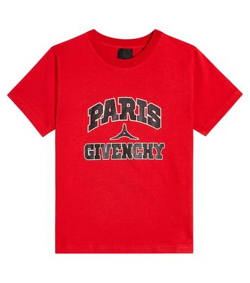 Givenchy Kids Logo printed cotton jersey T-shirt
