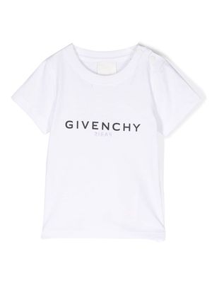 Givenchy Kids logo-printed cotton T-shirt - White