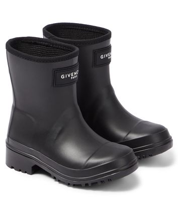 Givenchy Kids Logo rain boots