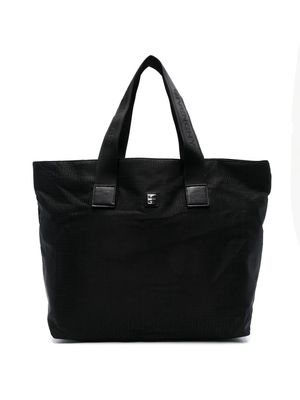Givenchy Kids monogram-jacquard baby changing bag - Black