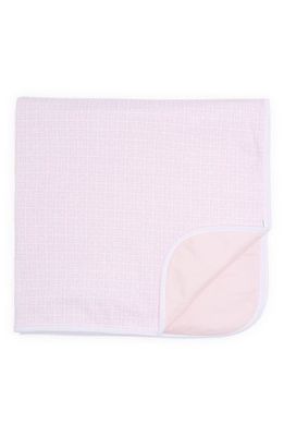 GIVENCHY KIDS Padded Cotton Logo Blanket in 44Z Marshmallow