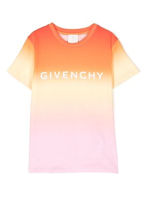 Givenchy Kids short-sleeve T-shirt - Orange