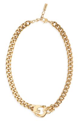 Givenchy Large G Chain Necklace in 710-Golden Yellow