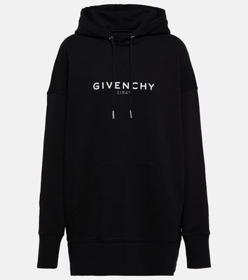 Givenchy Logo cotton oversized hoodie