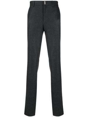 Givenchy logo-plaque tailored trousers - Grey