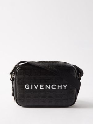 Givenchy - Logo-print Coated Canvas Cross-body Bag - Mens - Black