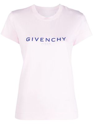 Givenchy logo-print cotton T-shirt - Pink