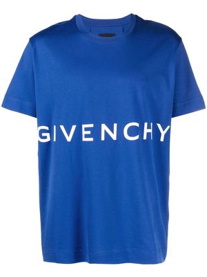 Givenchy logo-print T-shirt - Blue