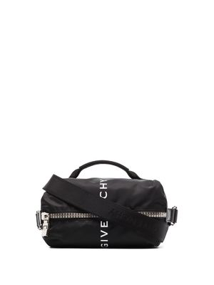 Givenchy logo-print zipped duffle bag - Black