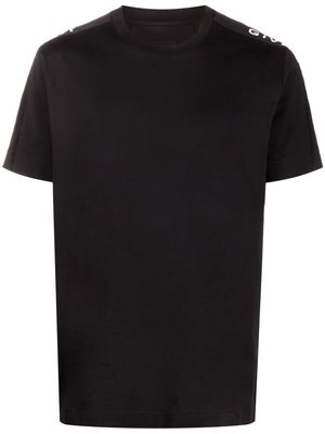 Givenchy logo-tape cotton T-shirt - Black