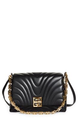 Givenchy Medium 4G Quilted Leather Shoulder Bag in Black