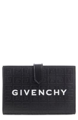 Givenchy Medium G-Essentials Leather Bifold Wallet in Black
