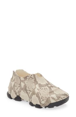 Givenchy Monumental Mallow Slip-On Sneaker in Grey/Natural